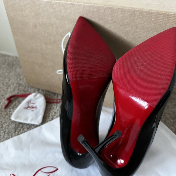 Christian Louboutin So Kate Pointed-Toe Red Sole Pump - Picture 5 of 10